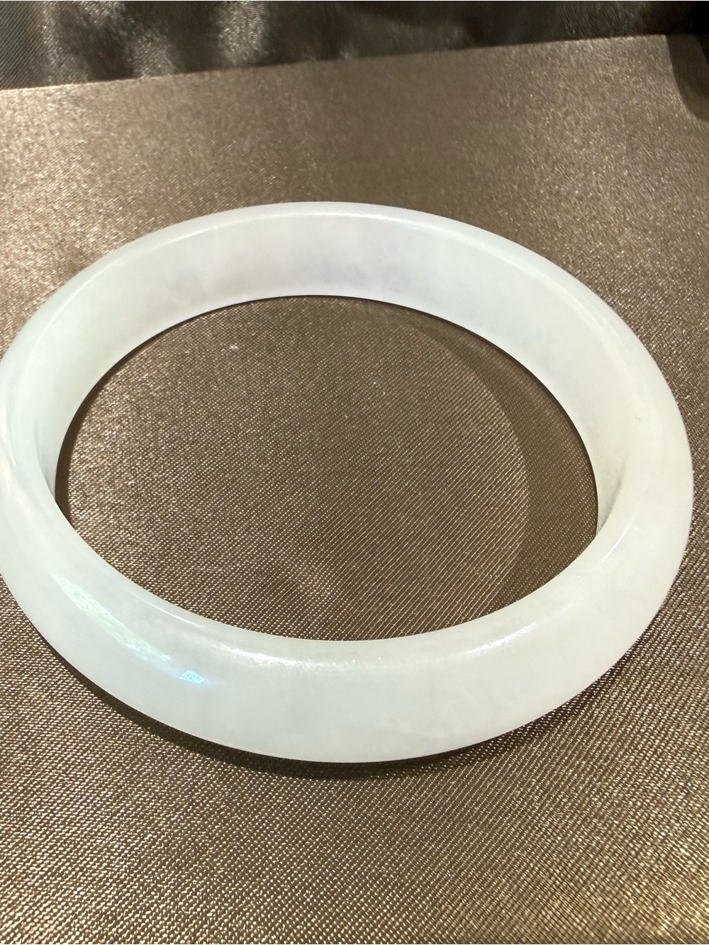 White Jade bangle bracelet